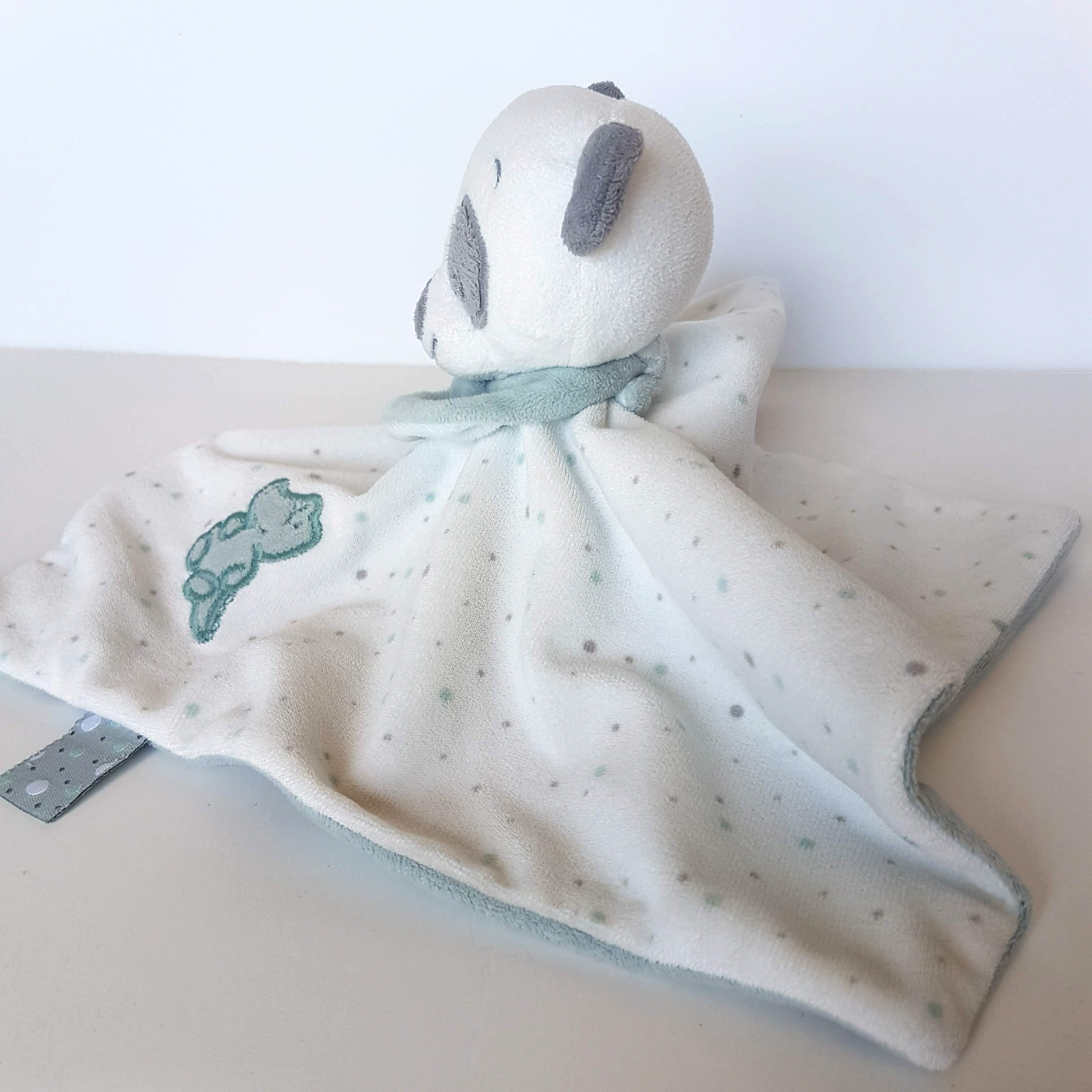 Nattou PANDA BEAR Baby Lovey Security Blanket Plush Comforter Soft Toy Animal4