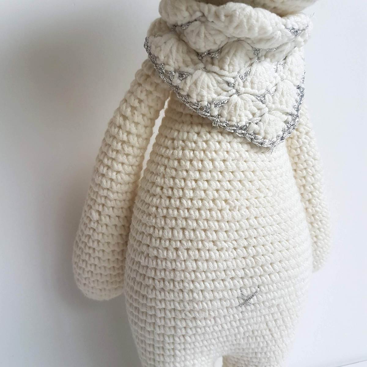 Bobi Craft BARBARA SOFTIE 36cm Knit Lamb Sheep Plush Soft Toy Stuffed Animal3