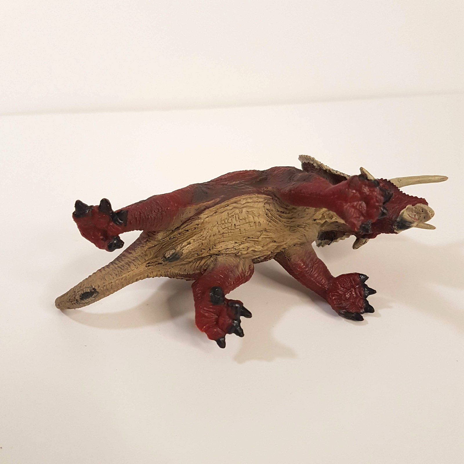 Generic Brand VINYL DINOSAUR LOT Triceratops Stegosuarus Action Figure Toy9