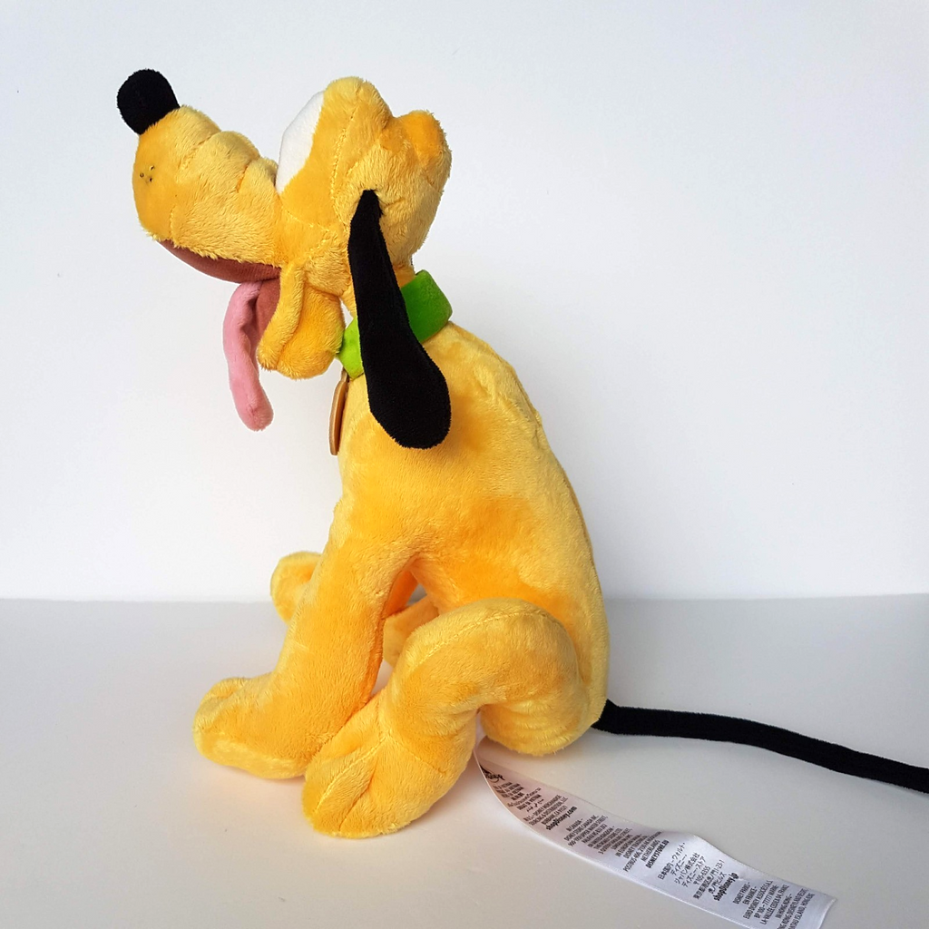 Disney SITTING PLUTO Mickey Mouse DOG Orange 25cm Plush Stuffed Animal Soft Toy2