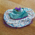 Build a Bear SEQUIN TULLE DRESS JEWEL Teal Purple Outfit Clothes Aurora Borealis0