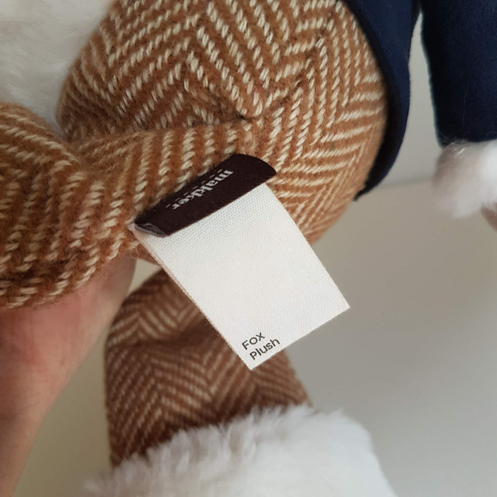Makker DAPPER FOX Plush Knit Soft Toy 40cm Stuffed Animal Clothes Target Brand9