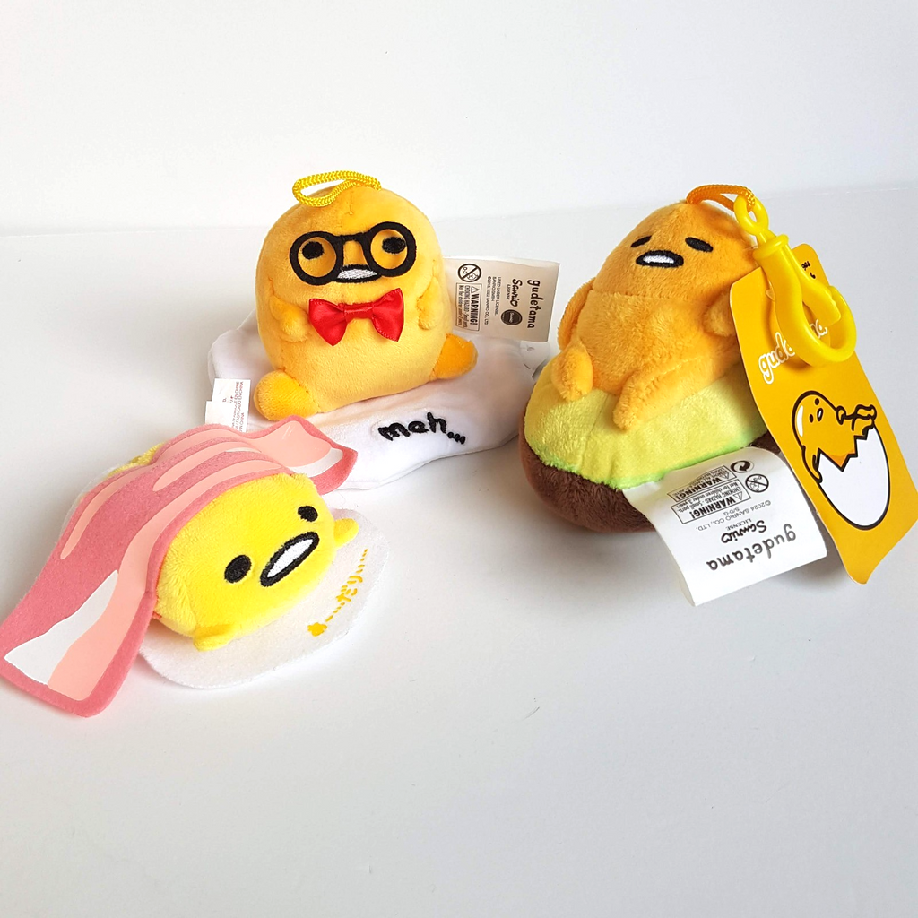 GUDETAMA EGG Plush Small Anime TV Character MEH Soft Toy Stuffed Animal Cute1