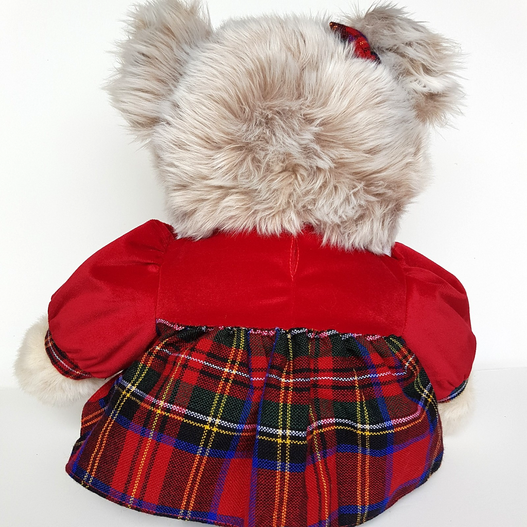 Vintage CHRISTMAS TEDDY BEAR Plush 49cm Commonwealth Toy Soft Toy Stuffed Animal9