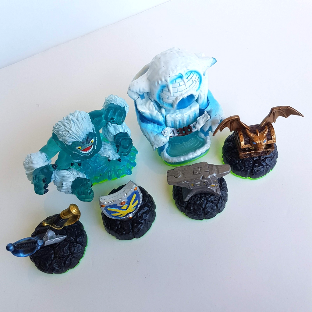 Skylanders EMPIRES OF ICE + EXTRAS Spyros Adventure Hidden Treasure Ghost Swords4