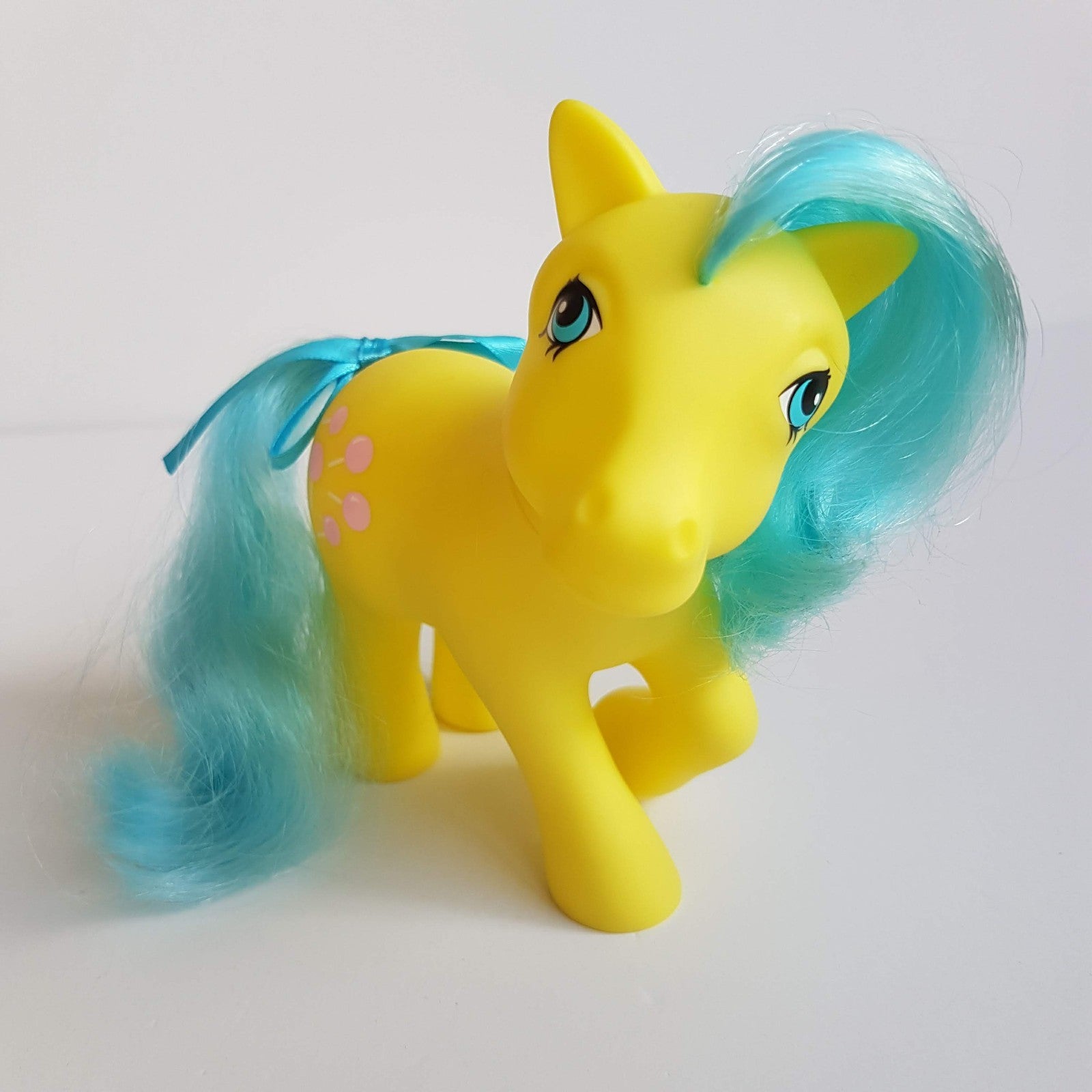 My Little Pony TOOTSIE 2019 35th Anniversary Hasbro Horse Figure Yellow Blue9