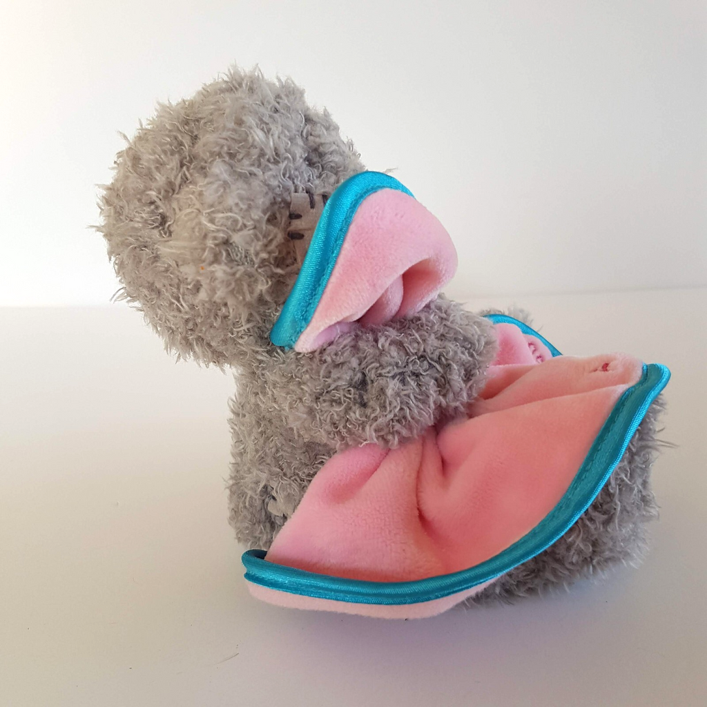 Tatty Teddy A HUG FROM ME TO YOU Plush 13cm Soft Toy Stuffed Animal Pink Blanket5