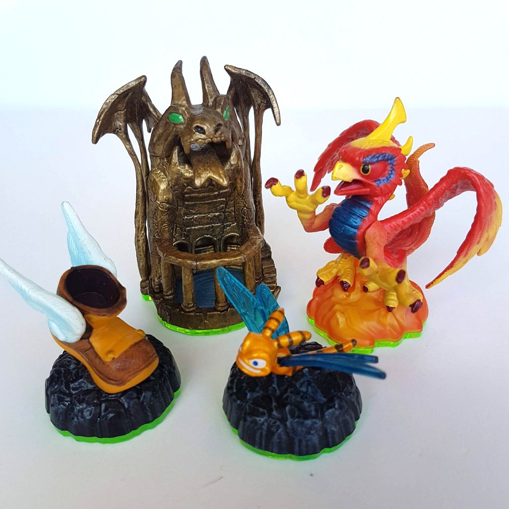 Skylanders DRAGON'S PEAK ADVENTURE PACK Spyros Adventure Sunburn Sparx Dragonfly2