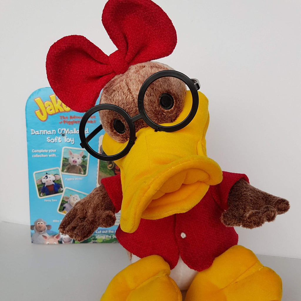 RARE LARGER SIZE Jakers! 39cm Adventures of Piggley Winks DANNAN O'MALLARD Duck2