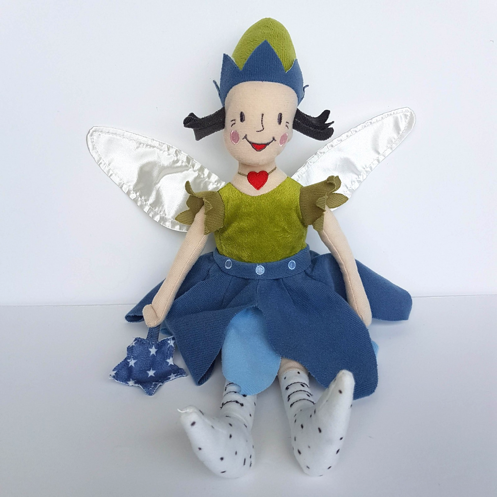 Ikea SANGTRAST PIXIE FAIRY Plush Rag Doll 40cm Soft Toy Magic Doll Cloth Fabric1