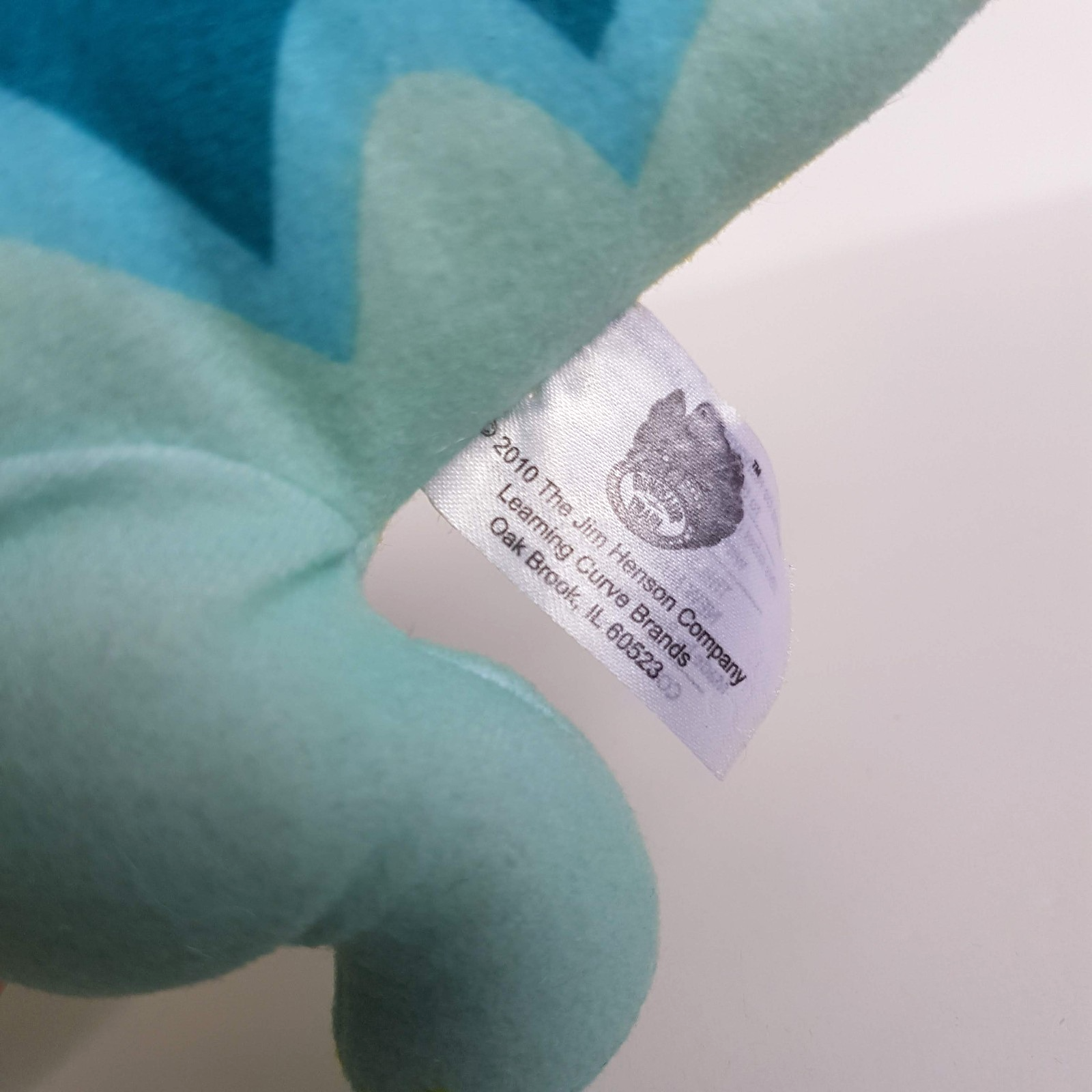 Dinosaur Train MORRIS STEGOSAURUS Jim Henson Plush Soft Toy 2010 Stuffed Animal6