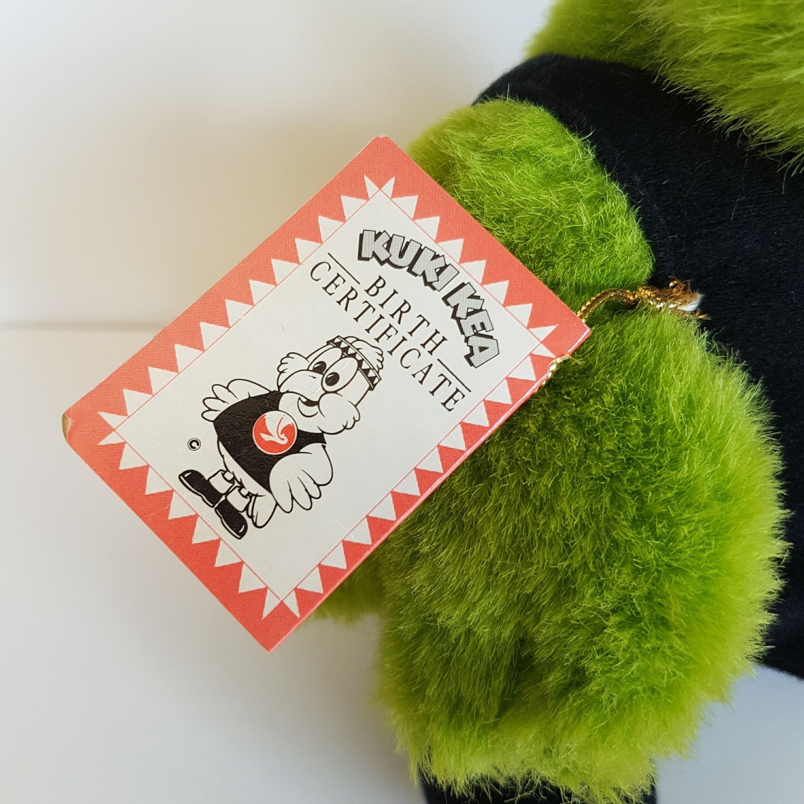 VTG KUKI KEA KIWI Bird 1990 Commonwealth Games Mascot Plush Stuffed Animal Toy3