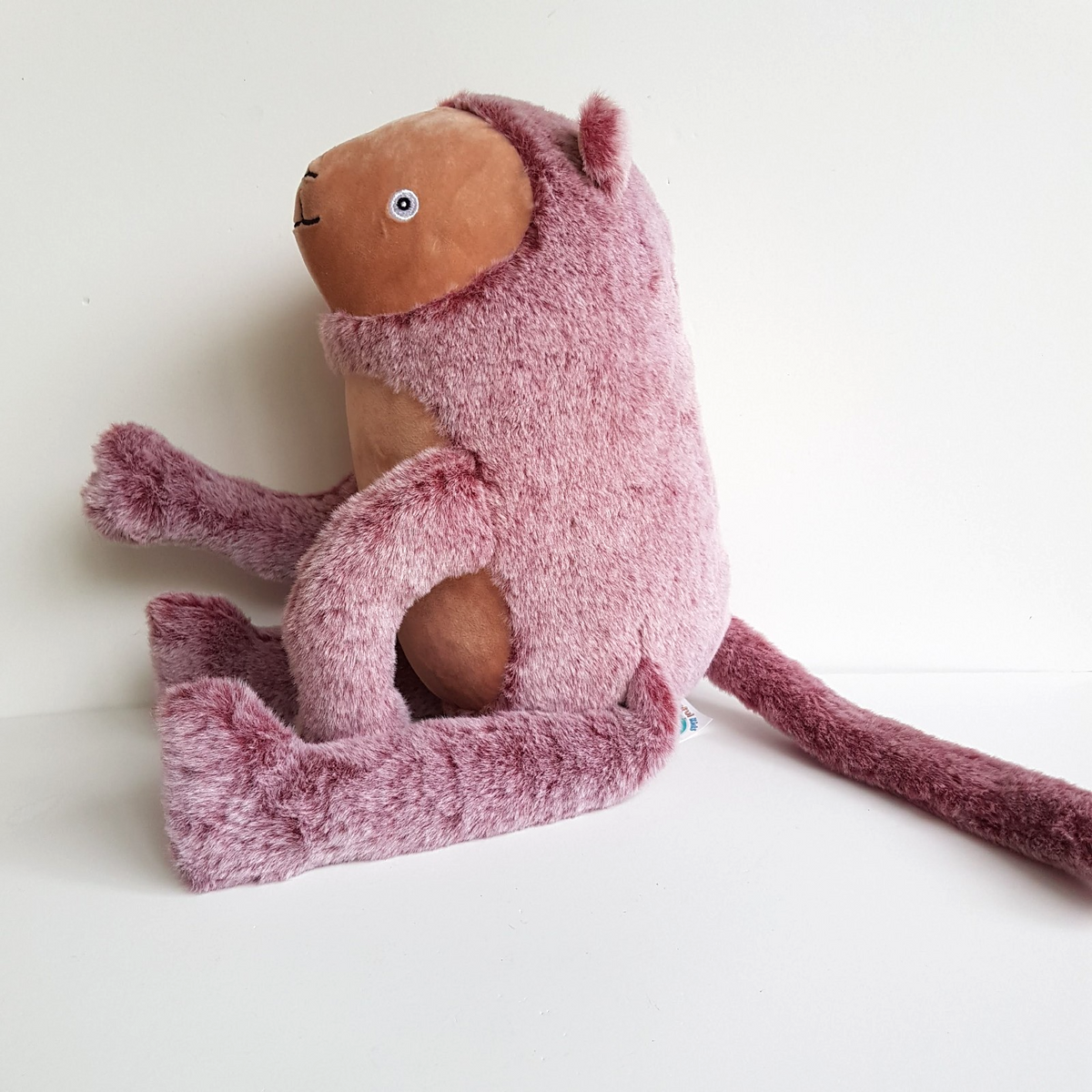 Peaceful Kids SLUNKY Plush 44cm Soft Toy Stuffed Animal Sloth Monster Pink Cute4
