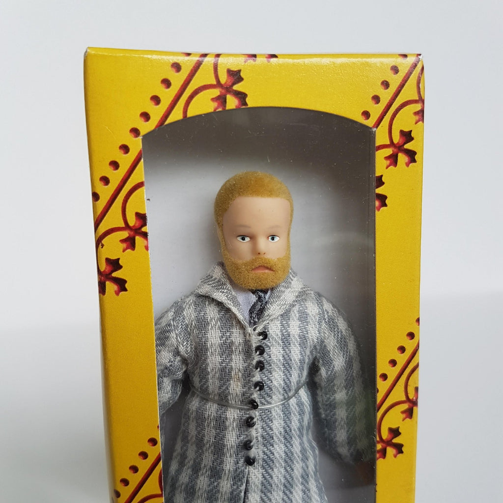 Del Prado Doll House VICTORIAN GENTLEMAN Man Doll Beard BOXED Collectible Toy1