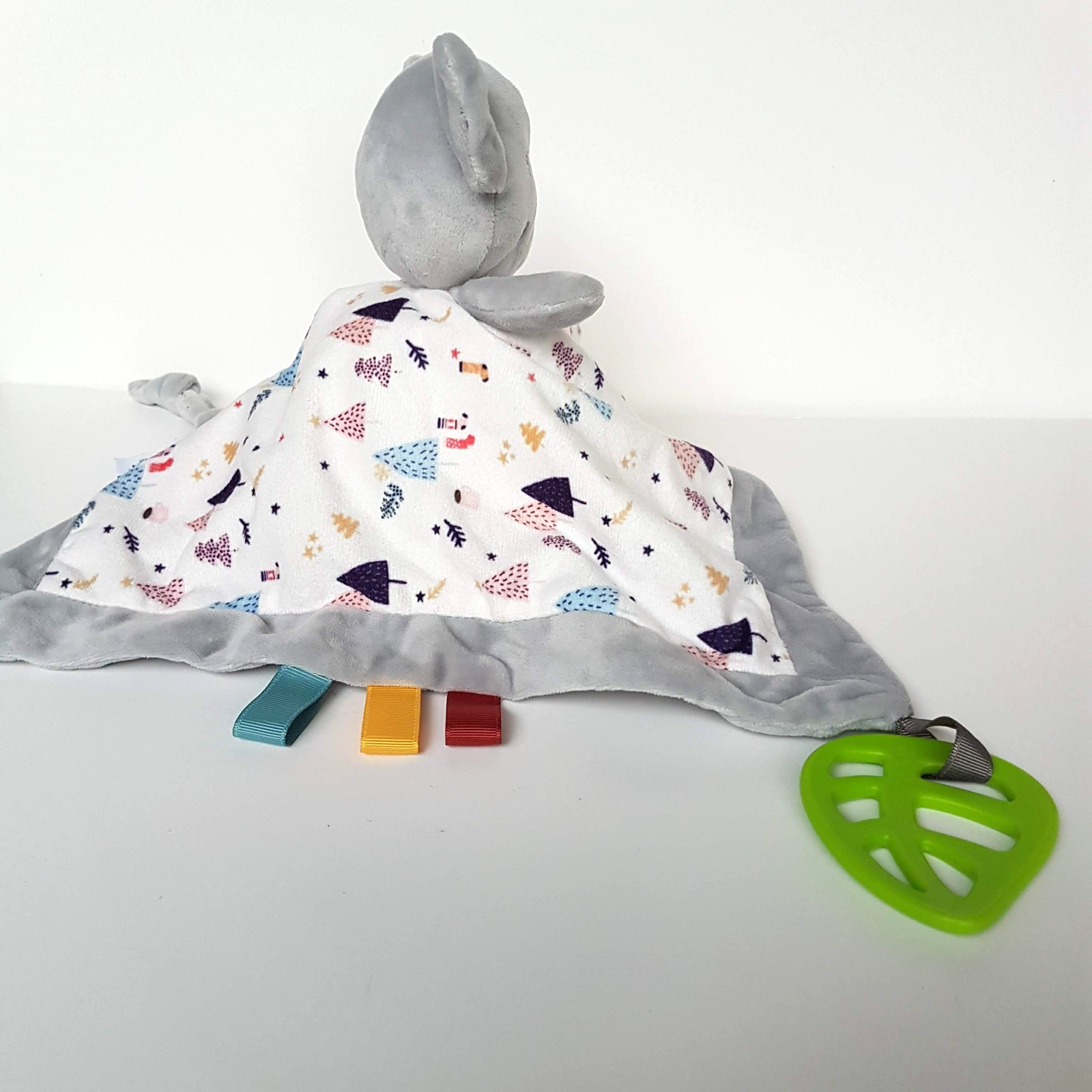 Koala Dream KOALA Lovey Plush Grey Tree Baby Security Comforter Blanket Soft Toy10