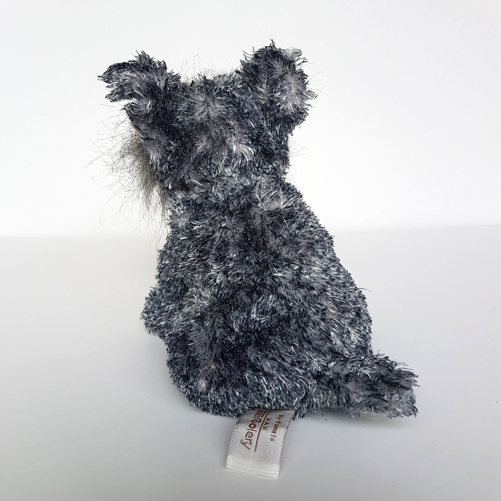 Tomfoolery SCOTTISH TERRIER MAX Dog Puppy 15cm Stuffed Animal Soft Toy Pet Grey3