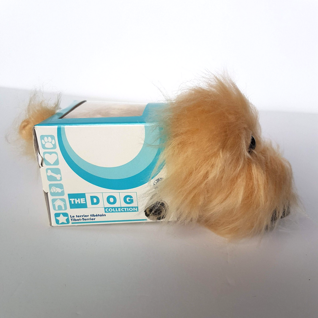 ARTLIST The DOG TIBETAN TERRIER Plush Puppy Box Stuffed Animal Soft Toy Cute3