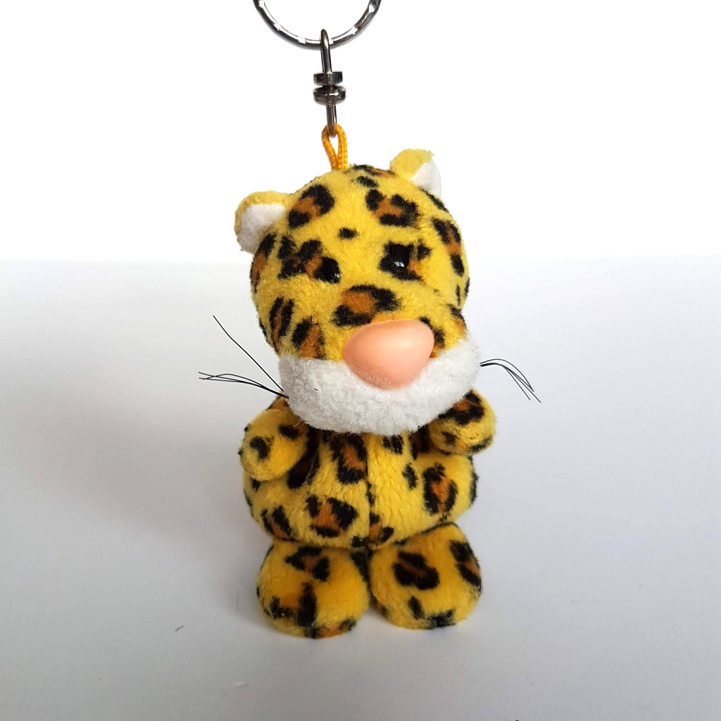 Nici YELLOW JAGUAR Wild Cat Plush + KEYCHAIN Key Ring Stuffed Animal Soft Toy19