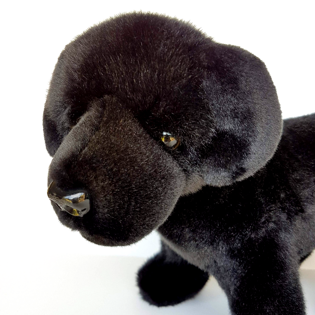 Elk BLACK LABRADOR Dog Puppy Plush KINGS 23cm Stuffed Animal Soft Toy Pet Cuddly1