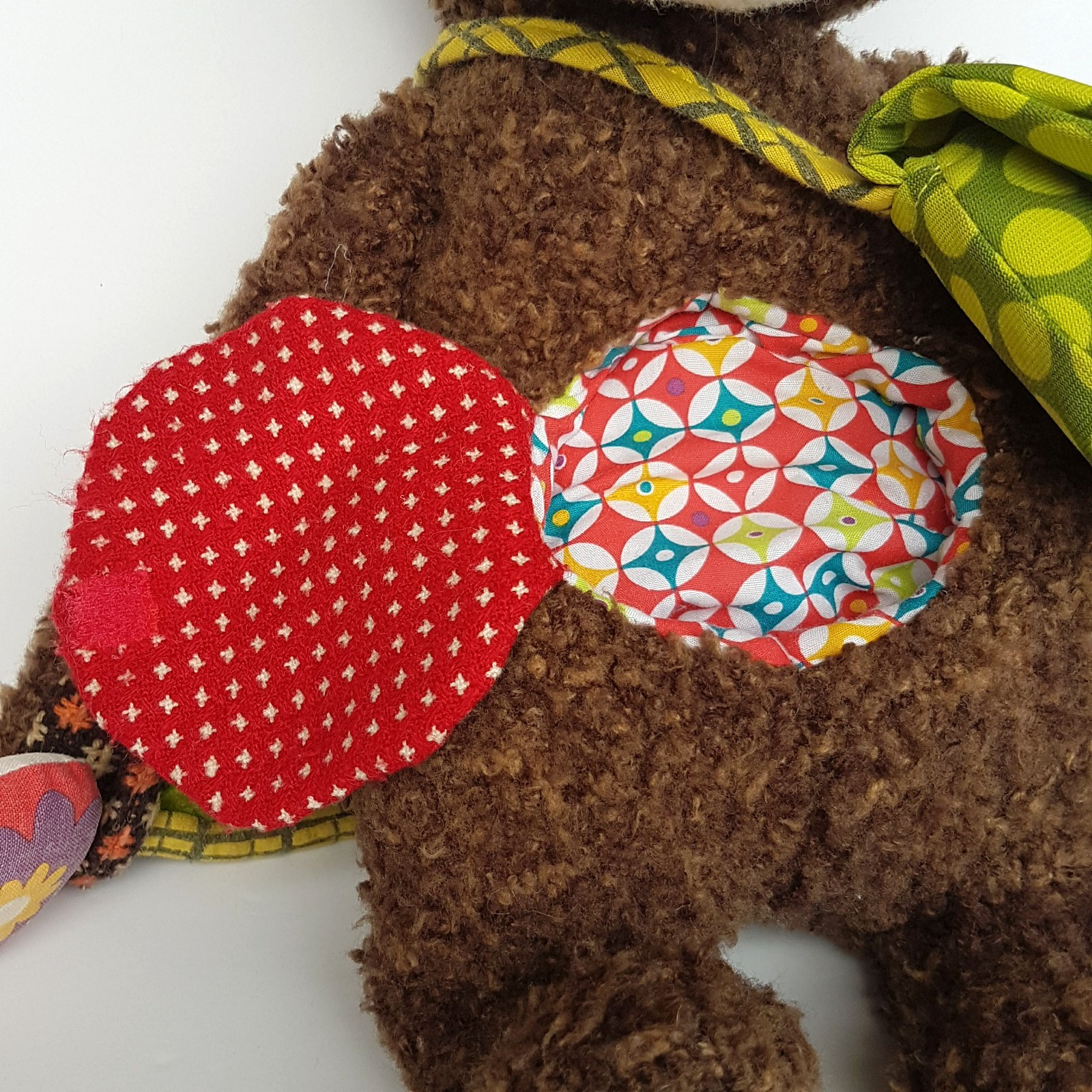 Ebulobo MUM & BABY BEAR Activity 37cm Plush Stuffed Animal Soft Toy Crinkle7