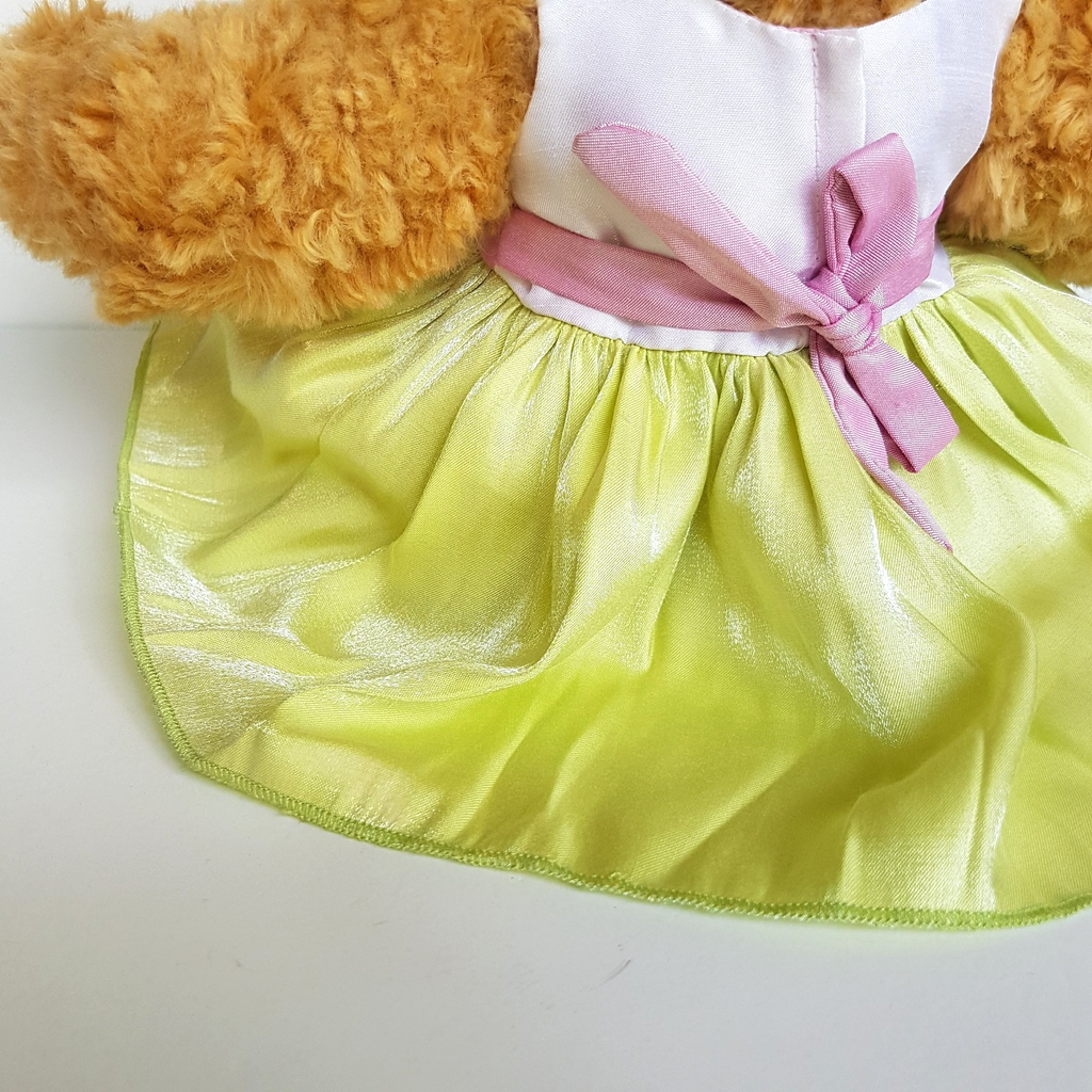 Rare Pumpkin Patch PATCH TEDDY Bear + Dress 34cm Plush Soft Toy Stuffed Animal7