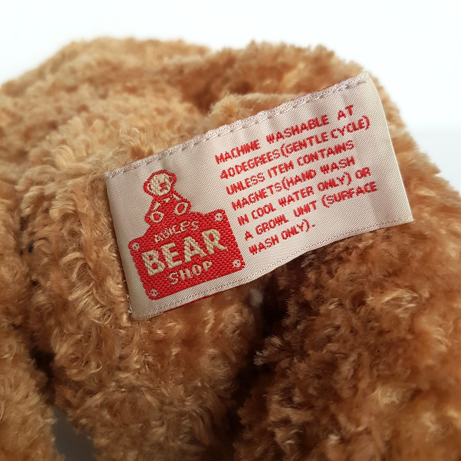 Alice's Bear Shop TEDDY BEAR by CHARLIE BEARS 31cm Soft Toy Stuffed Animal Cute8