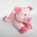 Tomfoolery MINKPLUSH PIG Little Miss P Stuffed Animal 17cm Pink Soft Toy Floppy0