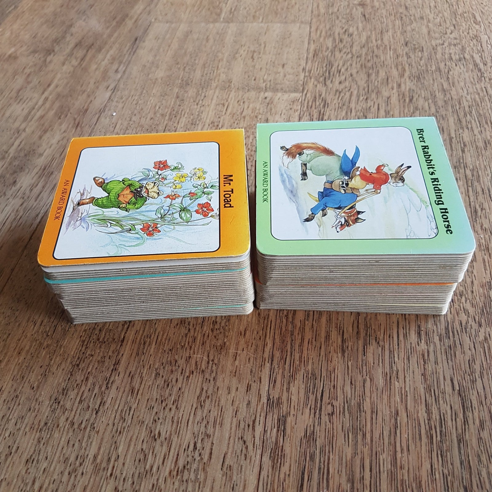 Vintage WIND IN THE WILLOWS & BRER RABBIT Book Lot Childrens Bundle Board 198818