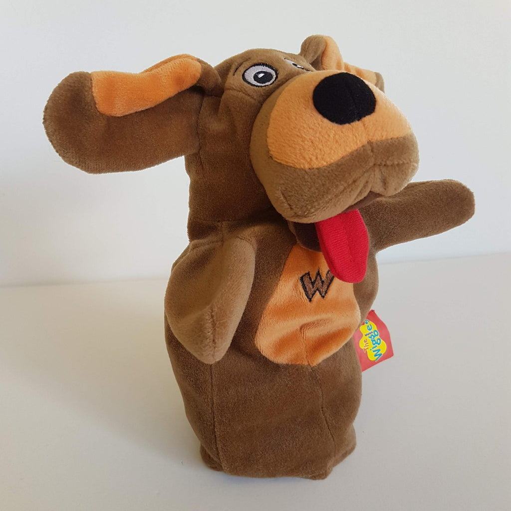 Wiggles WAGS THE DOG PUPPET Plush Soft Toy 2008 Stuffed Animal Puppy Toy 21cm1