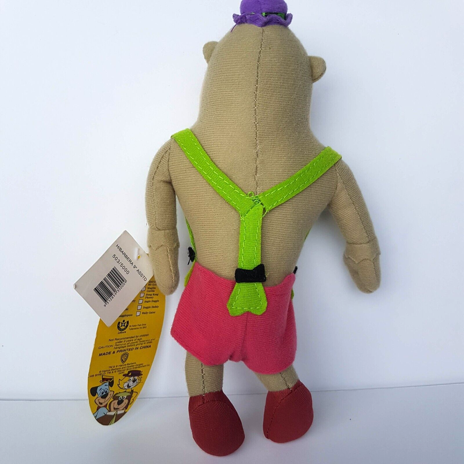 Hanna Barbera MAGILLA GORILLA Plush 28cm Cartoon Monkey Stuffed Animal Soft Toy6