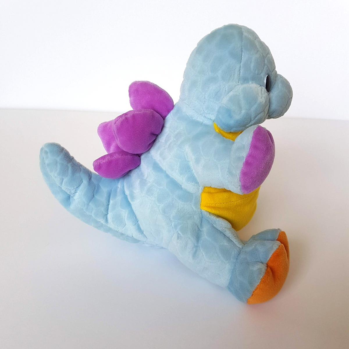 Bestever DINOSAUR Rattle Squeaker Plush 24cm Colourful Stuffed Animal Soft Toy4