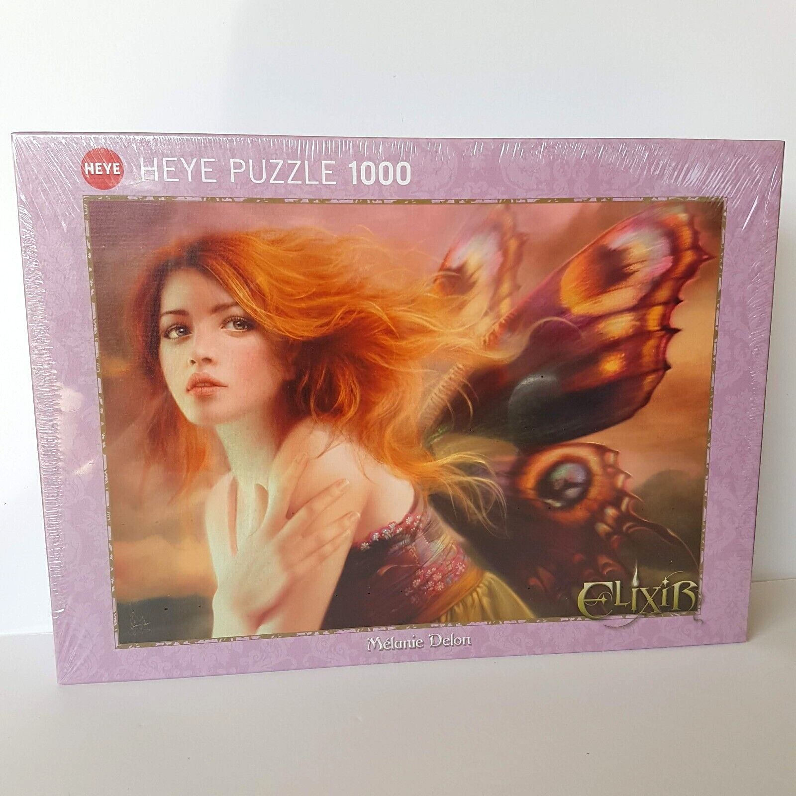 HEYE BUTTERFLY WINGS 1000p Jigsaw Puzzle Fairy NEW SEALED Fantasy Pixie Magic0