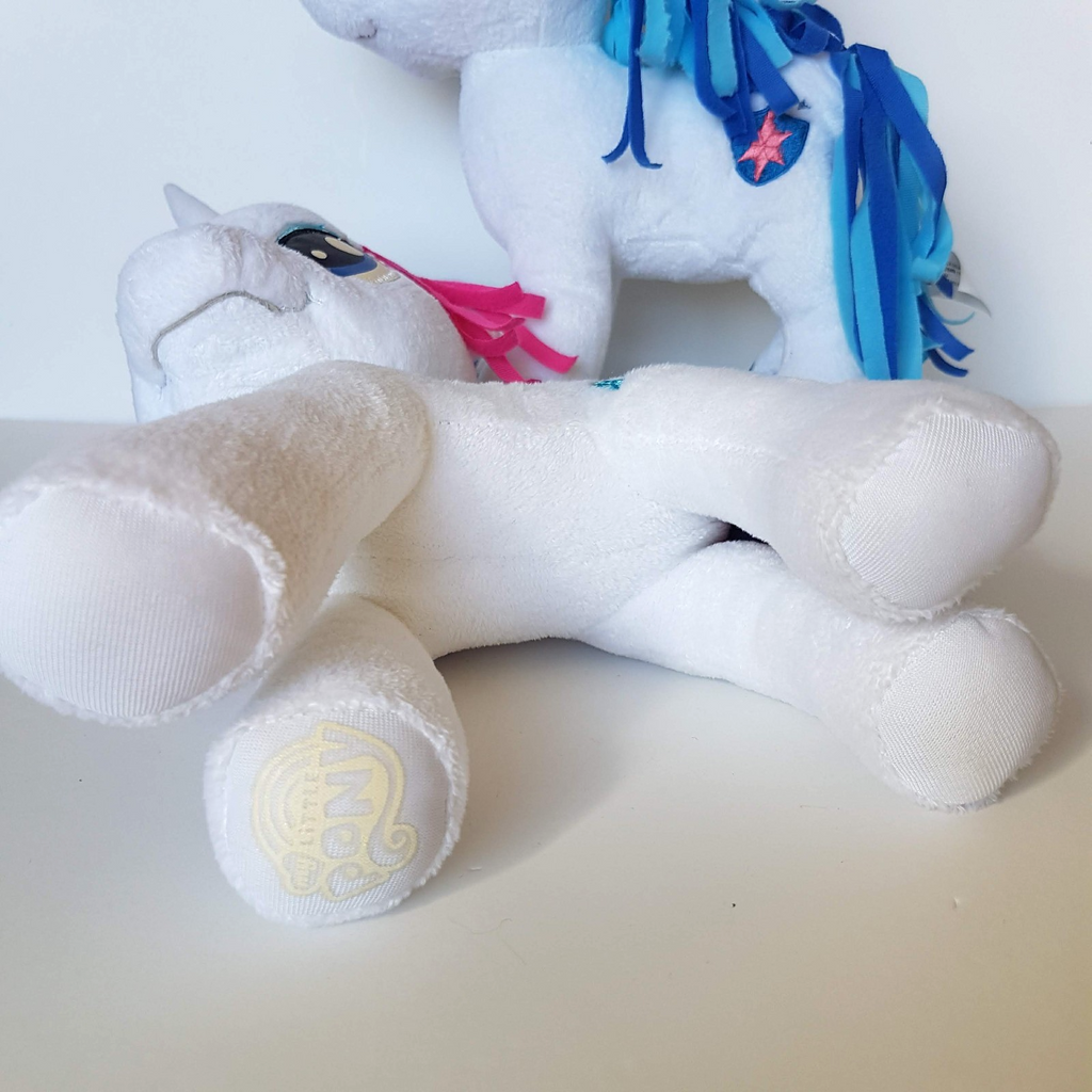 My Little Pony SHINING ARMOUR & RARITY 29cm Soft Toy Horse Plush Stuffed Animal13
