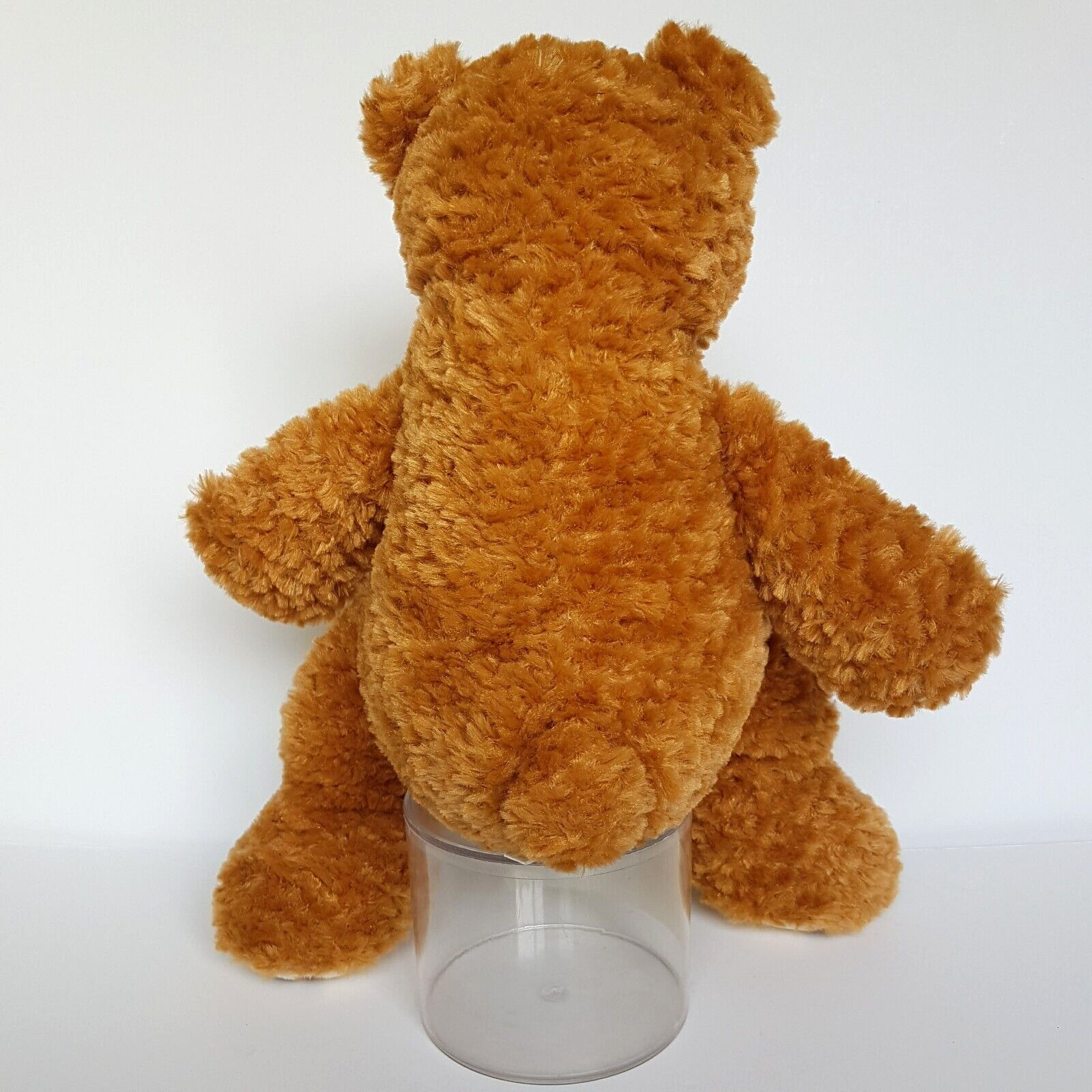 Korimco CARAMEL TEDDY BEAR Plush 33cm Stuffed Animal Soft Toy Sitting Cute Soft12