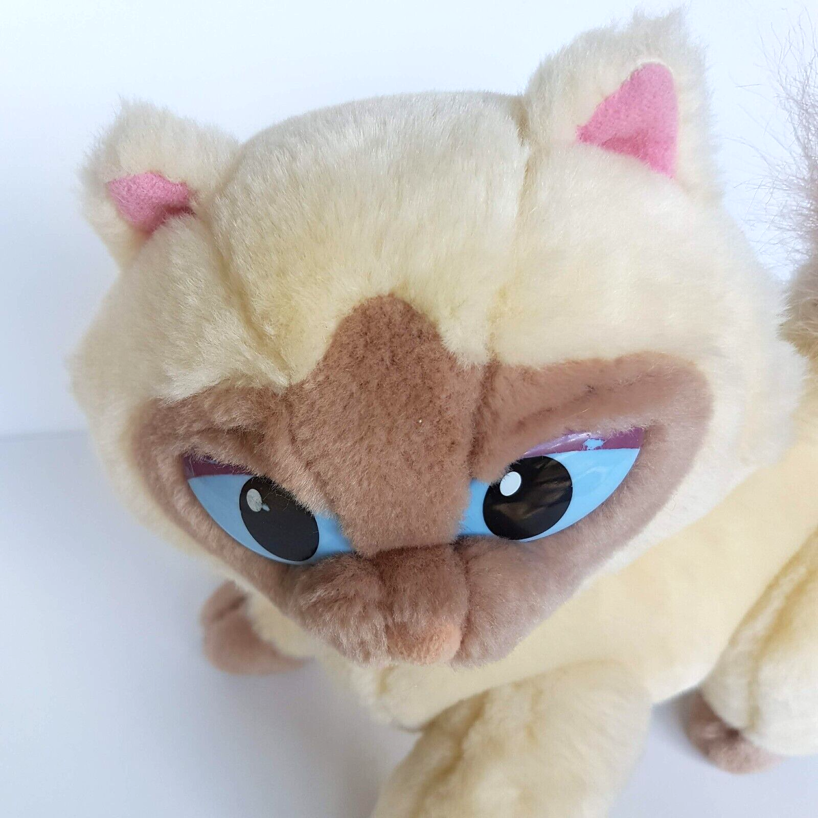 Rare SAGWA THE CHINESE SIAMESE CAT Plush Vintage Stuffed Animal Soft Toy HTF2