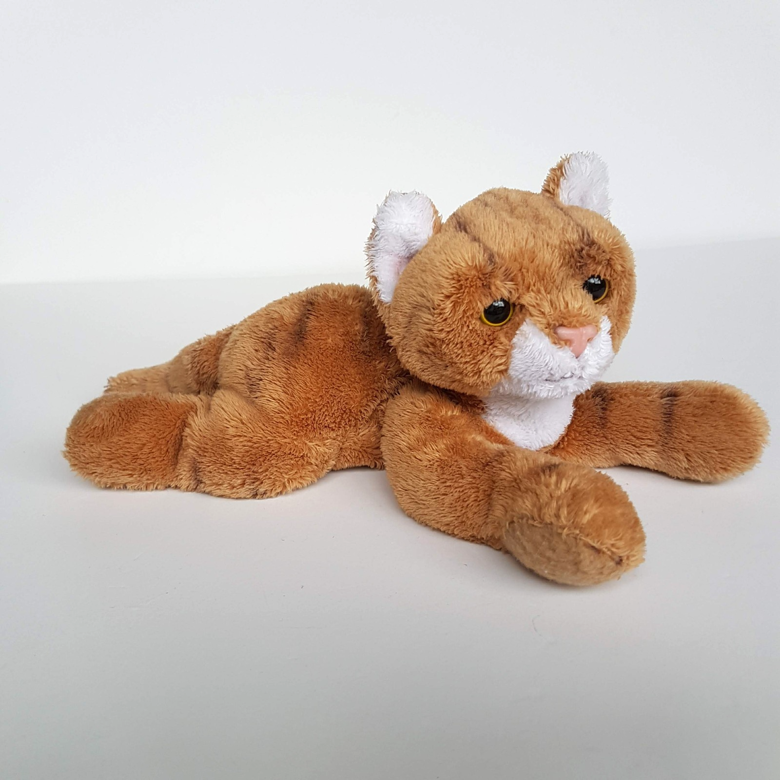 Yomiko Classics FLOPPY GINGER CAT CHRIS Stuffed Animal Soft Toy Floppy Beanbag0