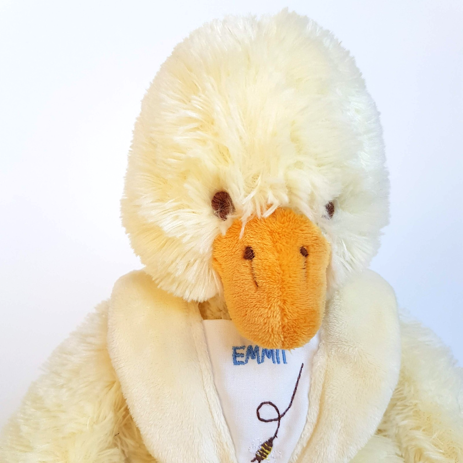 Bunnies By The Bay DUCK EMMIT Bird Floppy Plush 38cm Stuffed Animal Soft Toy1
