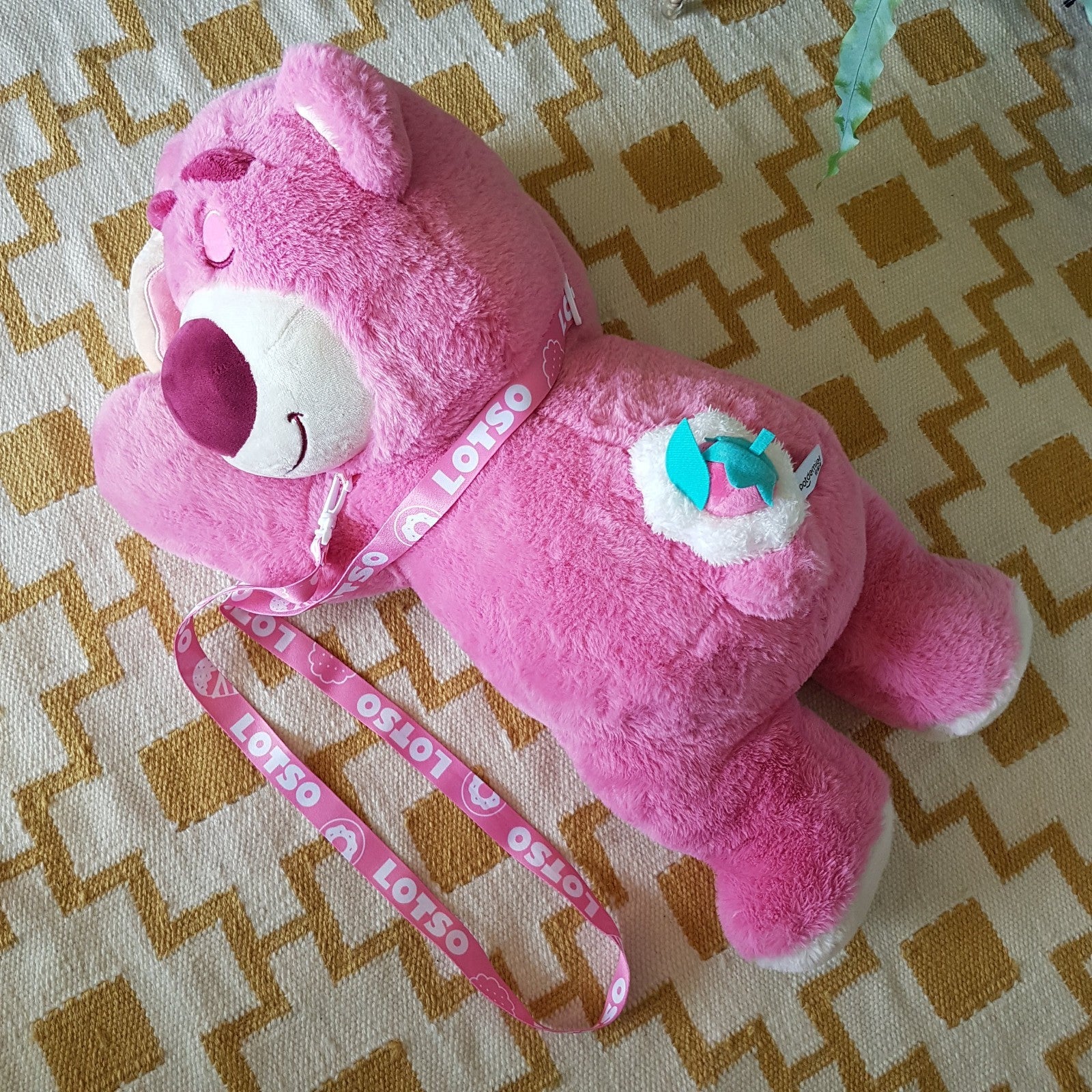 Rare Large LOTSO PLUSH BAG Potdemiel 56cm Pixar Soft Toy Story Stuffed Animal4