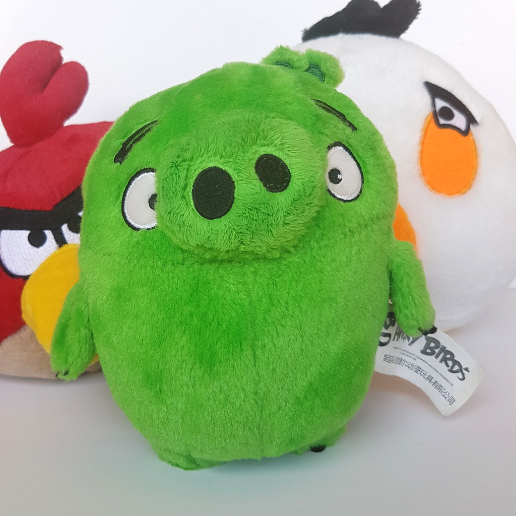 ANGRY BIRDS PLUSH LOT Stuffed Animal Red Matilda Pig Eagle Chuck Bird Soft Toy5