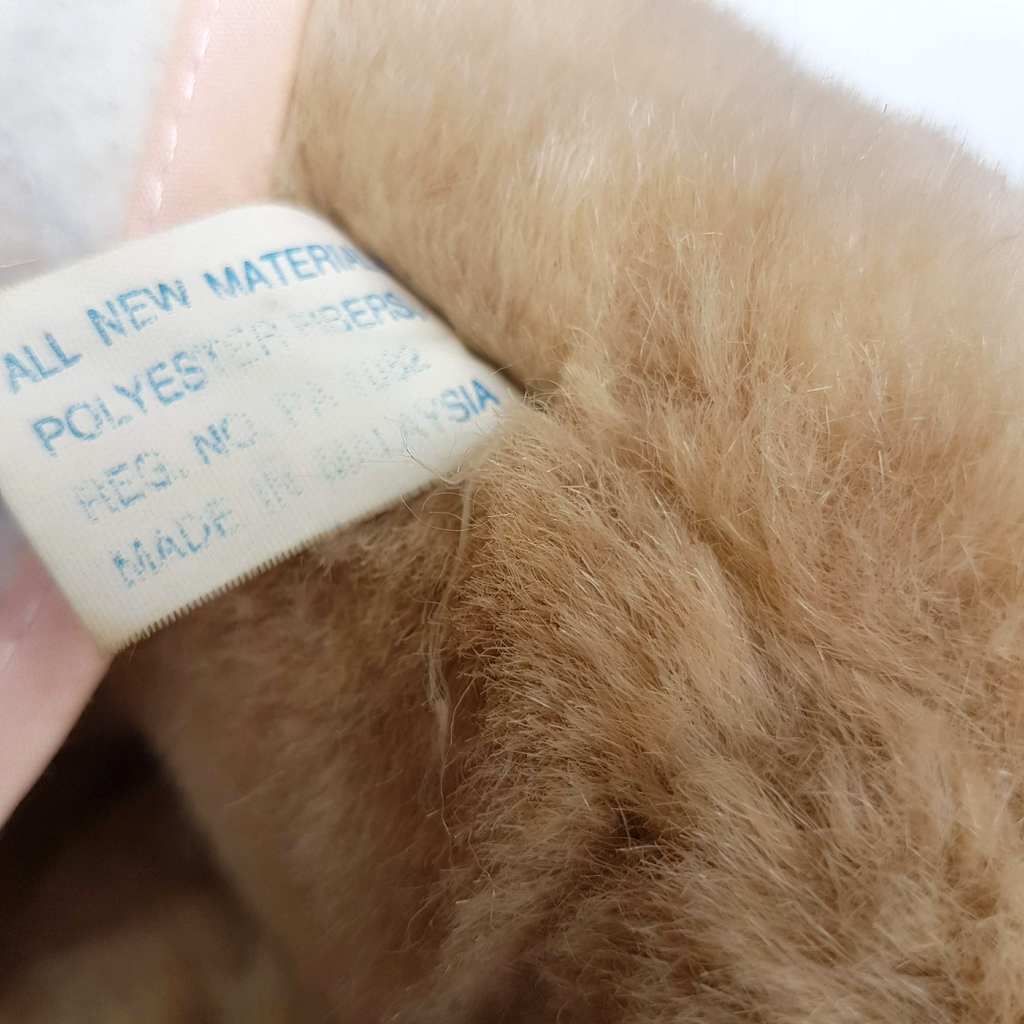 Vintage HEART TO HEART BEAR Plush 45cm Chosun 1986 NO HEART Stuffed Animal Toy14