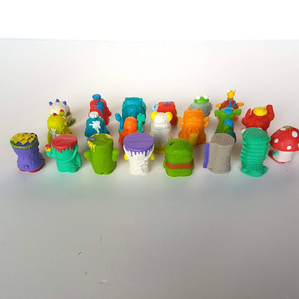 TRASH PACK Figures Lot Mixed Bundle Garbage Kids Toys Rubbery Gross Characters5