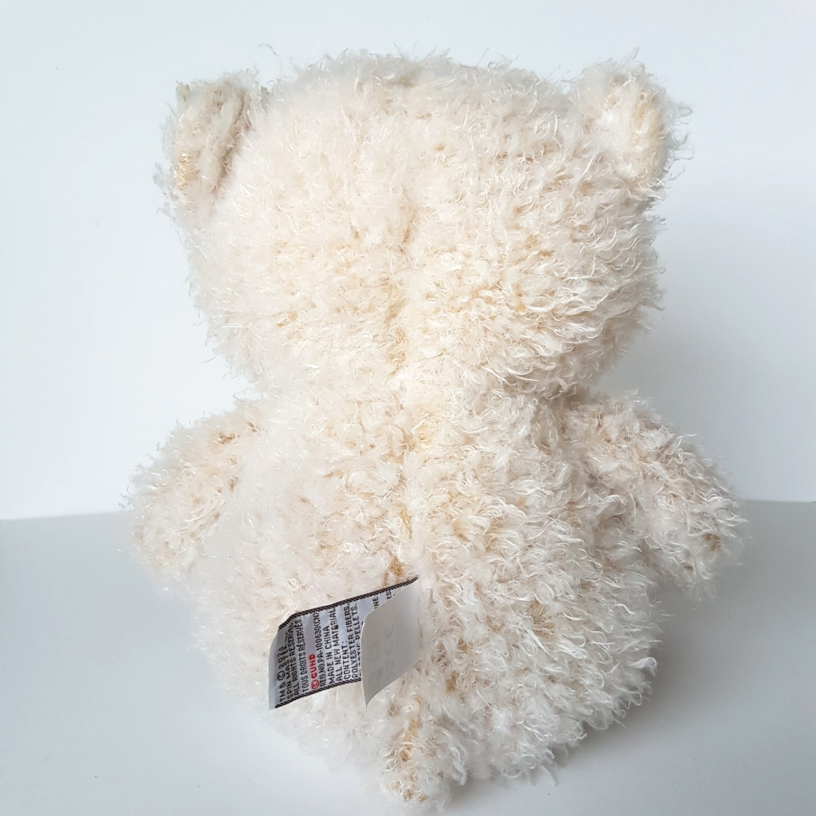 Gumd BUBBLES Cream Bear Plush Soft Toy 28cm Stuffed Animal SUPER CUDDLY Cute4