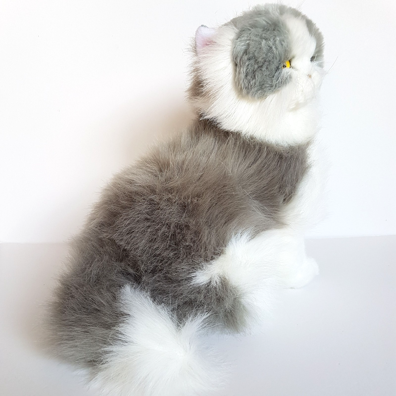 Bocchetta NORWEGIAN GREY CAT Realistic Missy Plush 30cm Stuffed Animal Soft Toy9
