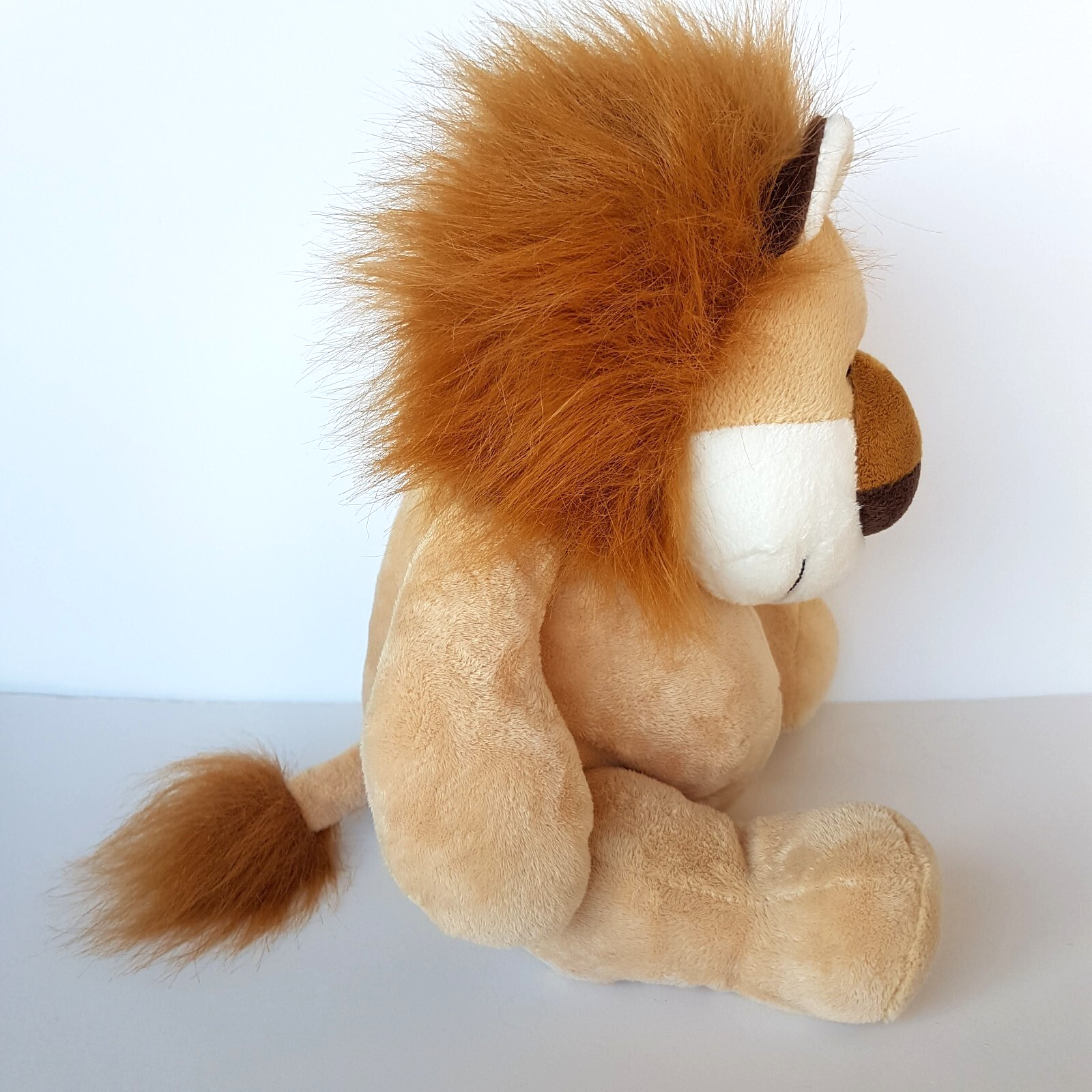 LION WILD CAT Plush 27cm Stuffed Animal Beanbag Sleep Toy Super Soft Toy Cute2
