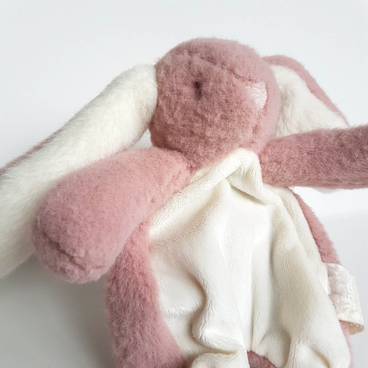 Adairs Baby PINK BUNNY Rabbit Lovey Security Comforter Sleep Soother Soft Toy1