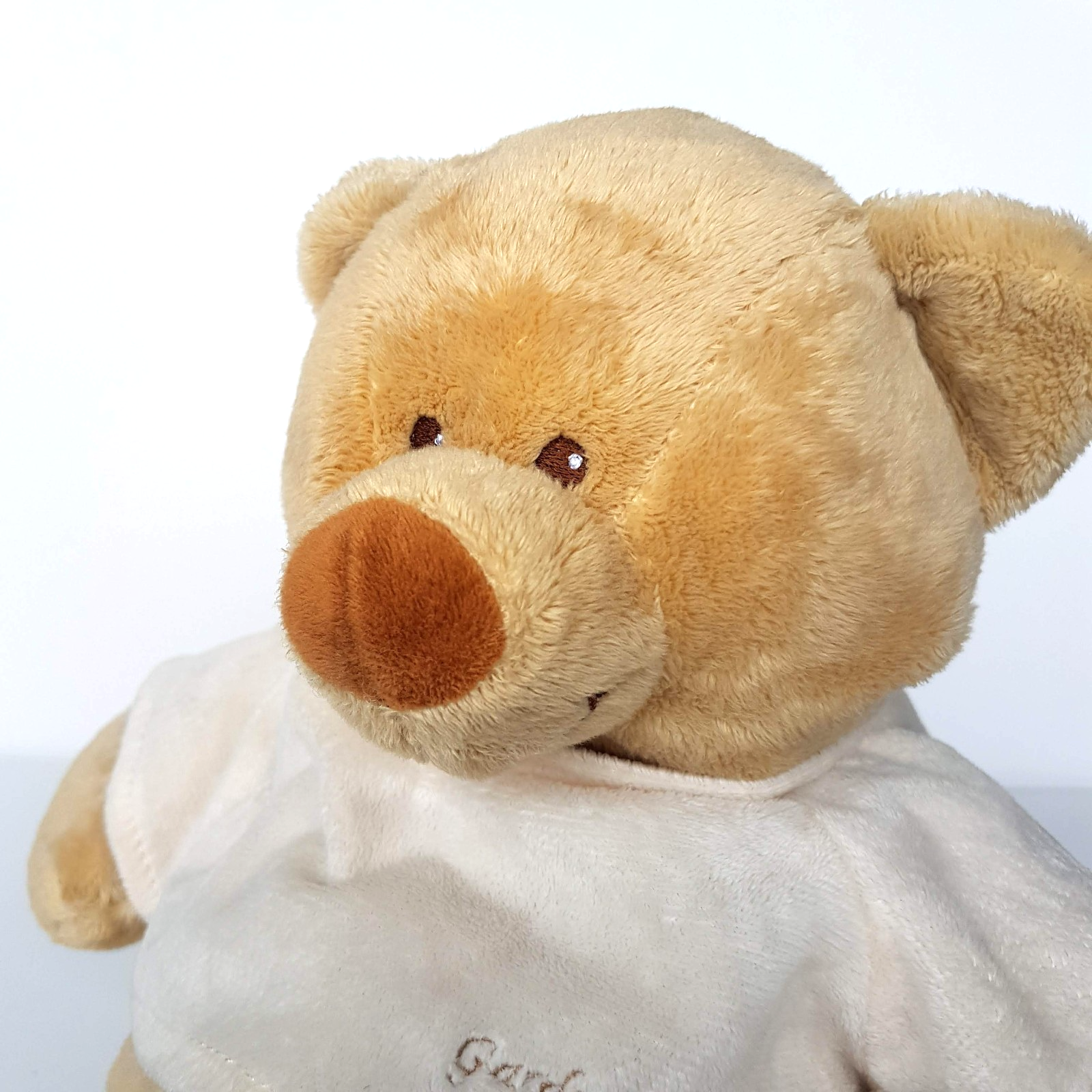 GARDO BABY Plush BEAR Lovey 37cm Plush Cream Stuffed Animal Soft Toy Comfort9