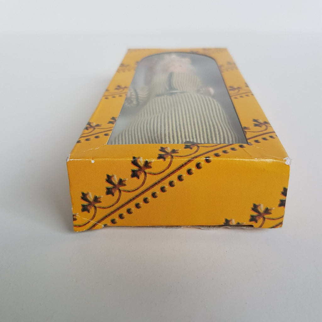 Del Prado Doll House VICTORIAN LADY Doll Woman Stripe Dress BOX Collectible Toy5