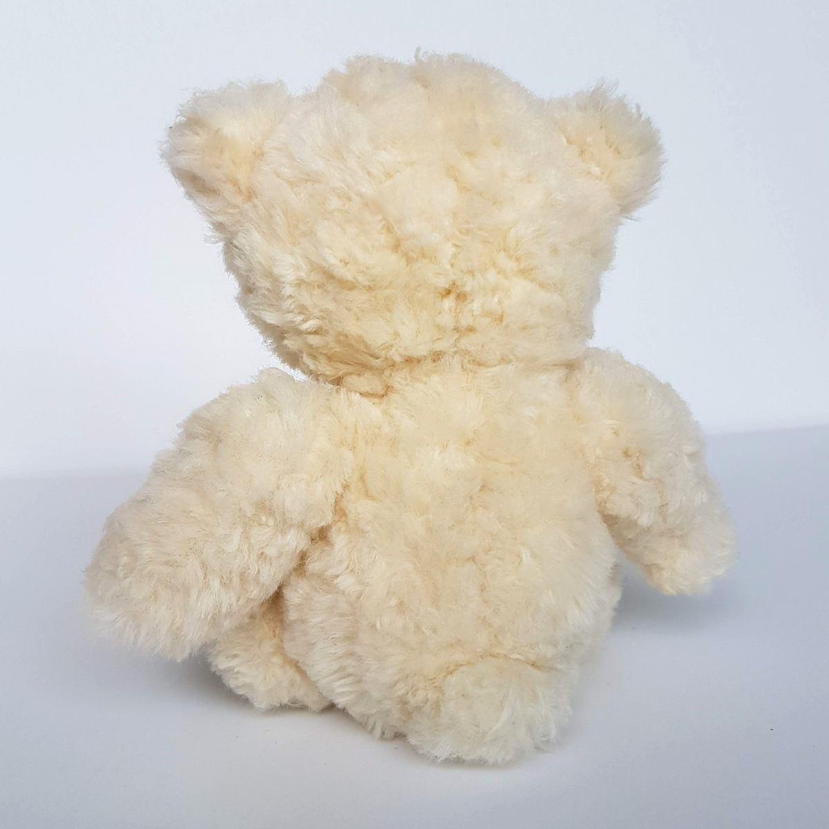 Korimco Cream PATCH TEDDY BEAR 22cm Plush Soft Toy Stuffed Animal Patchwork5