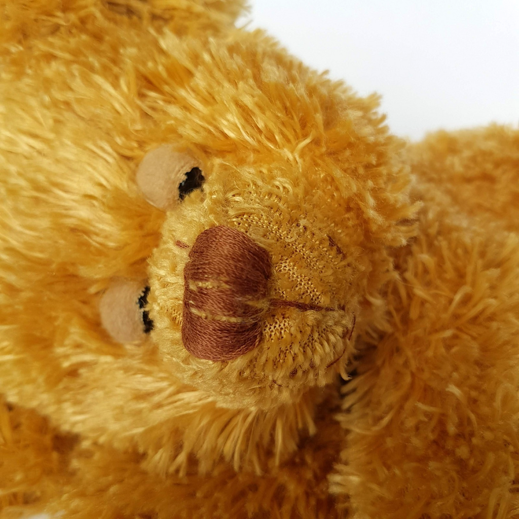 SLEEPY EYE TEDDY Plush Soft Toy 30cm Beanbag Sleeping Stuffed Animal Cuddly Cute2
