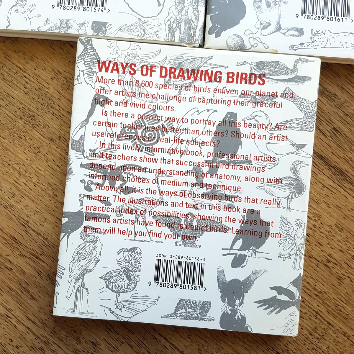 Ways of Drawing HOW TO DRAW BOOK Bundle Lot Human Body Figure Cats & Birds HC6